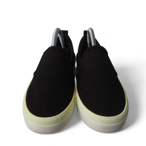 Sperry Top-Sider Crest Twin Gore Perf Sneakers Black / Yellow STS85344 Women's 9 - Picture 3 of 10